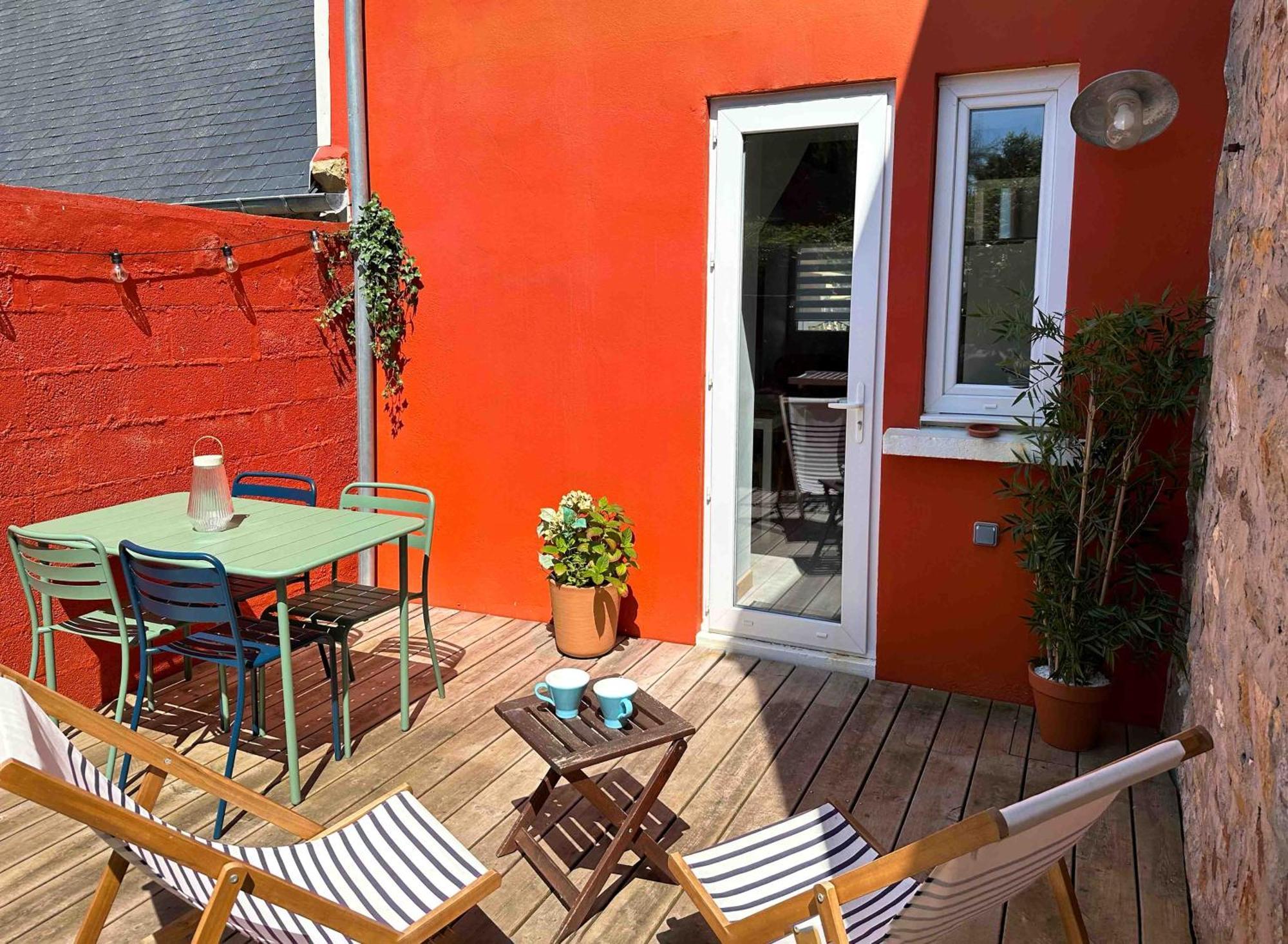 Ti Rouz/Wifi/Port A Pieds Villa Camaret-sur-Mer Bagian luar foto