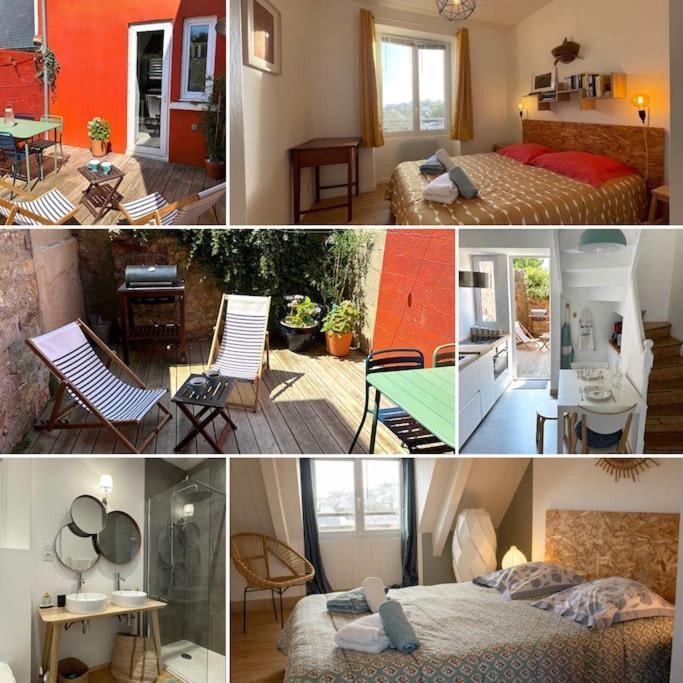 Ti Rouz/Wifi/Port A Pieds Villa Camaret-sur-Mer Bagian luar foto