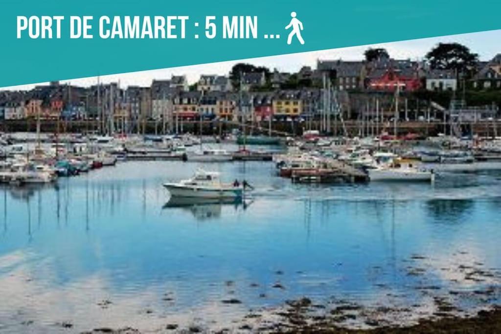 Ti Rouz/Wifi/Port A Pieds Villa Camaret-sur-Mer Bagian luar foto