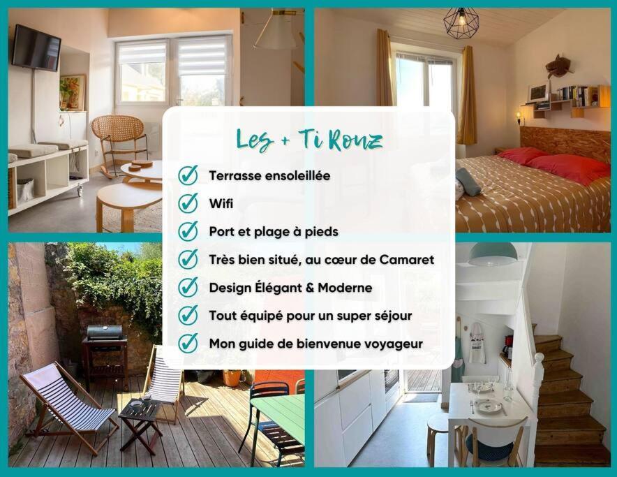 Ti Rouz/Wifi/Port A Pieds Villa Camaret-sur-Mer Bagian luar foto